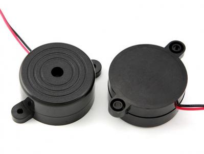 Internally driven piezo buzzer,with wire